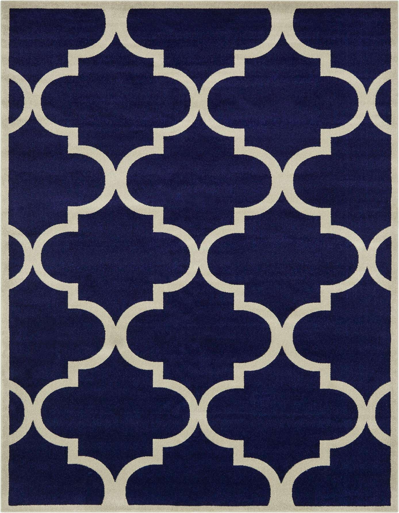 Primary image  7' 10 x 11' Lattice Rug