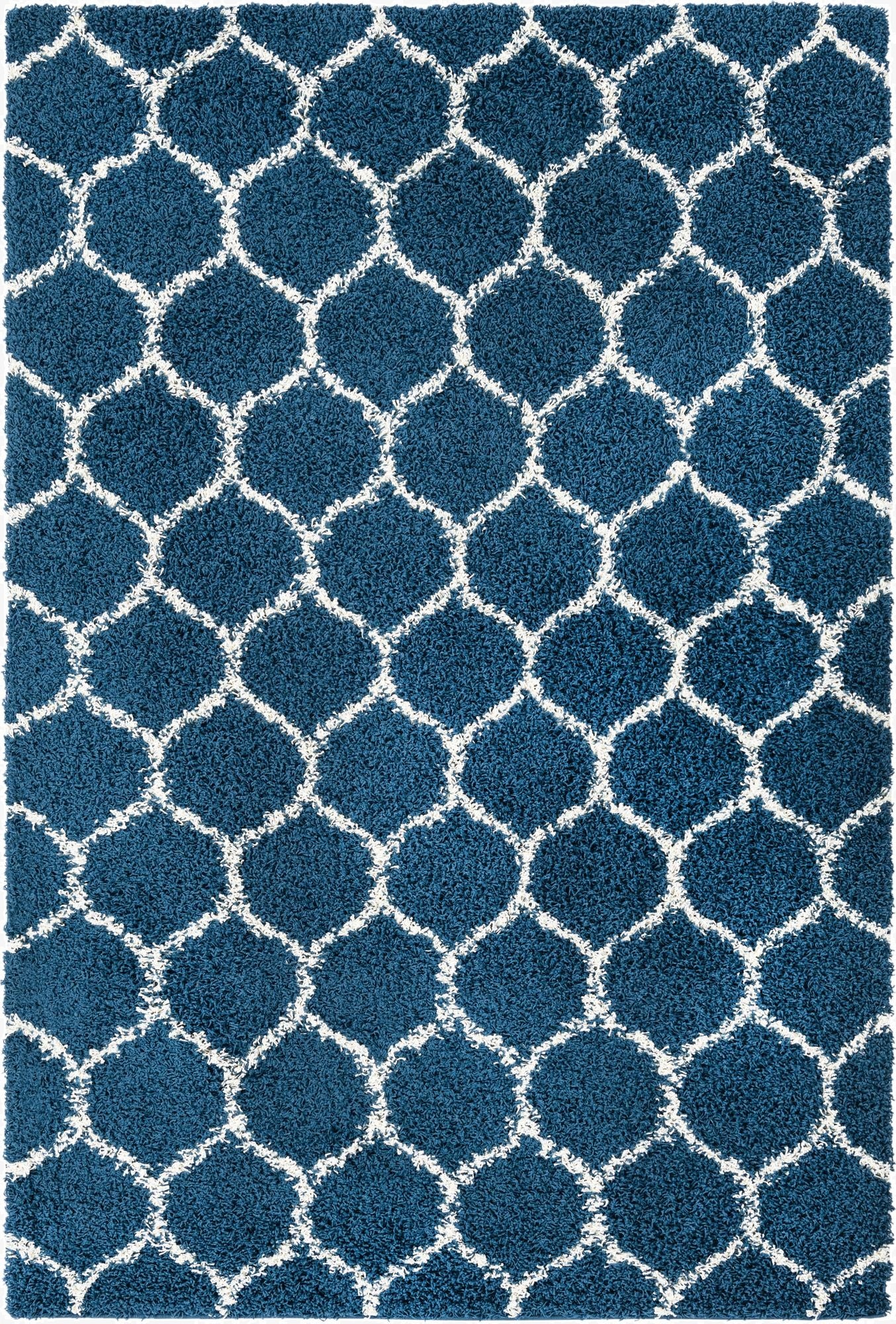 6' x 9' Lattice Shag Rug
