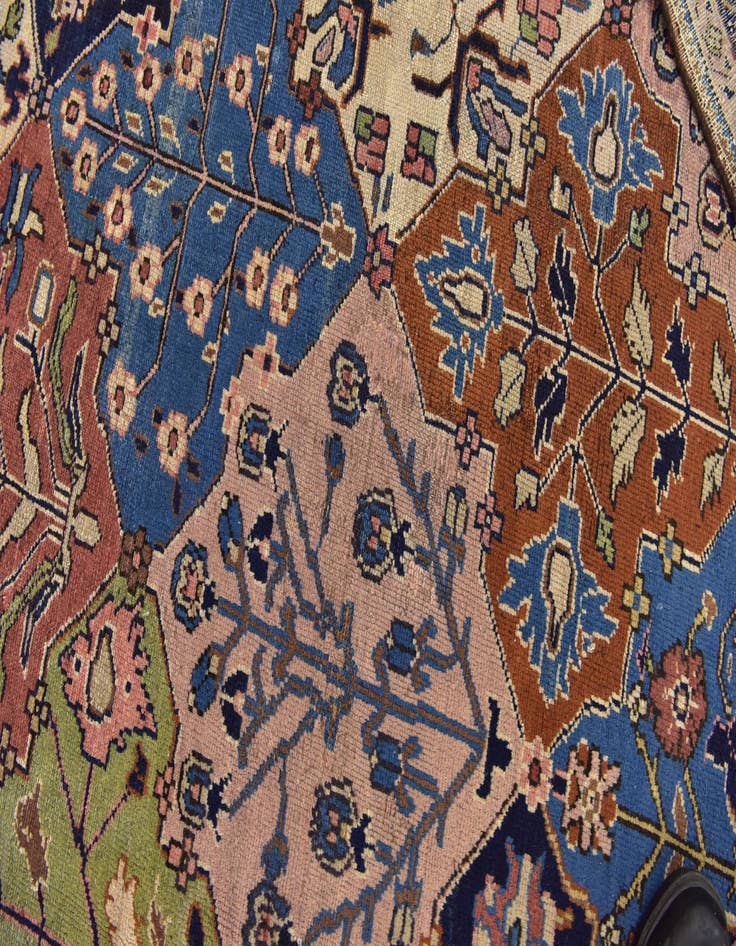 Detail image of  9' 4 x 11' 8  Hand Knotted Liliyan Persian Wool Rug