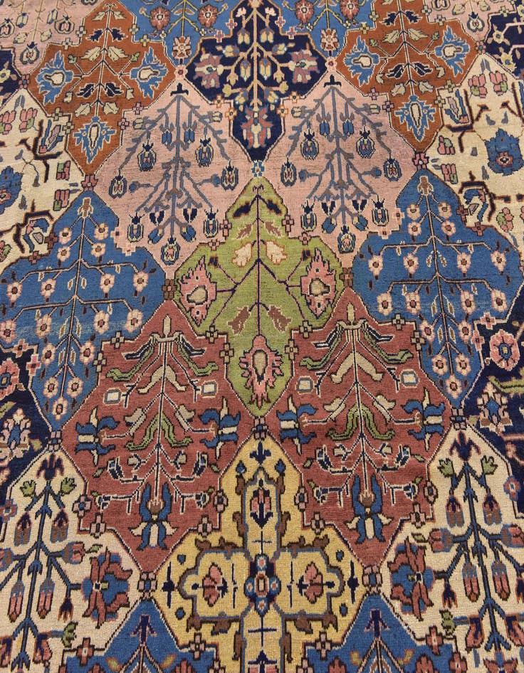 Detail image of  9' 4 x 11' 8  Hand Knotted Liliyan Persian Wool Rug