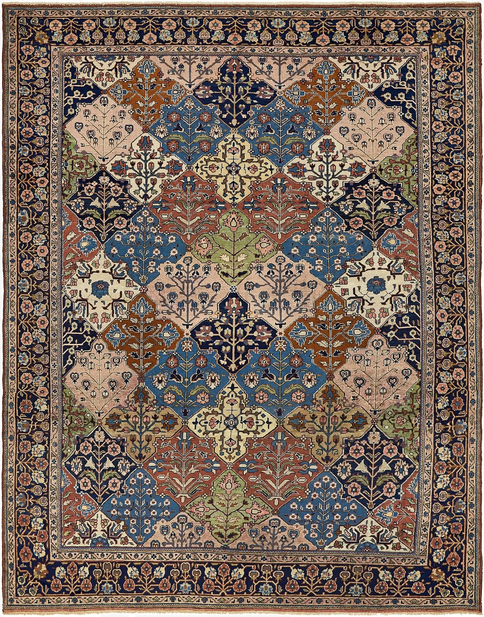  9' 4 x 11' 8  Hand Knotted Liliyan Persian Wool Rug