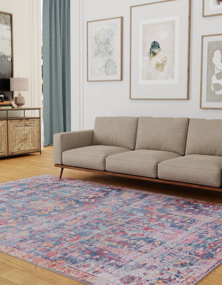 Detail image of  7' 3 x 10'  Washable Maahru Rug