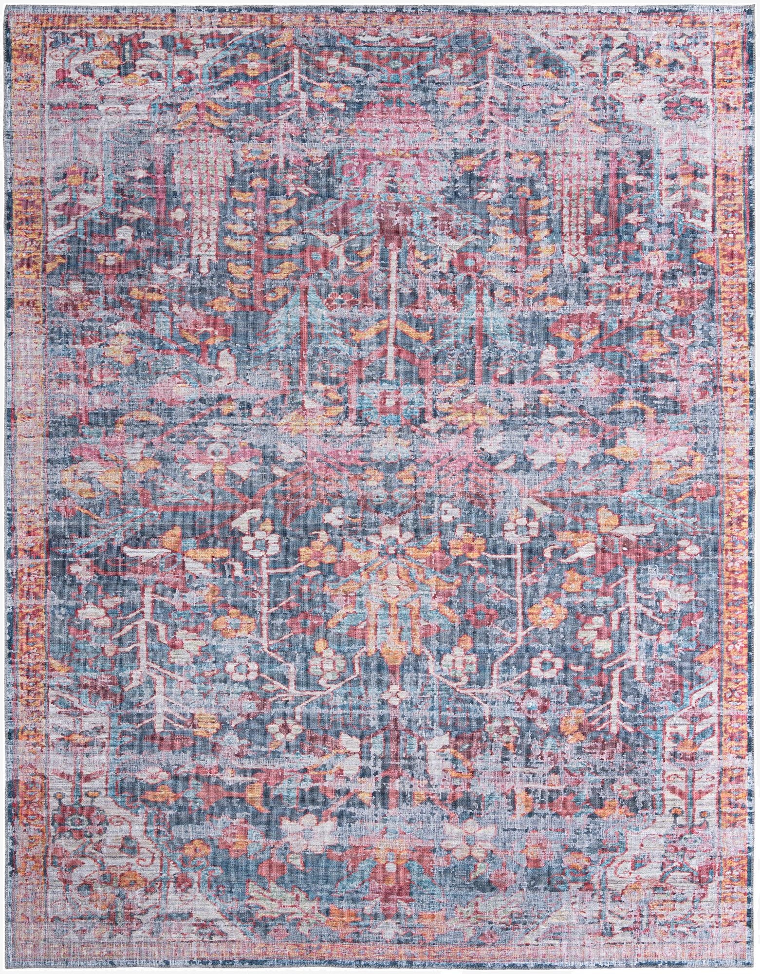  10' 6 x 13'  Washable Maahru Rug
