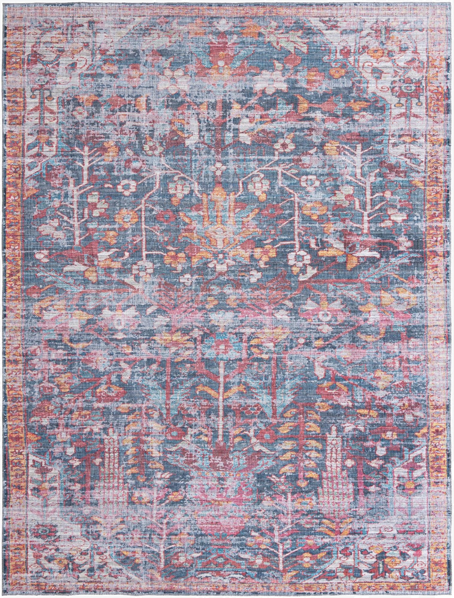 Primary image  9' 2 x 12'  Washable Maahru Rug