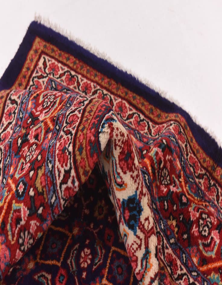 Detail image of  9' 7 x 13'  Hand Knotted Mahal Persian Wool Rug