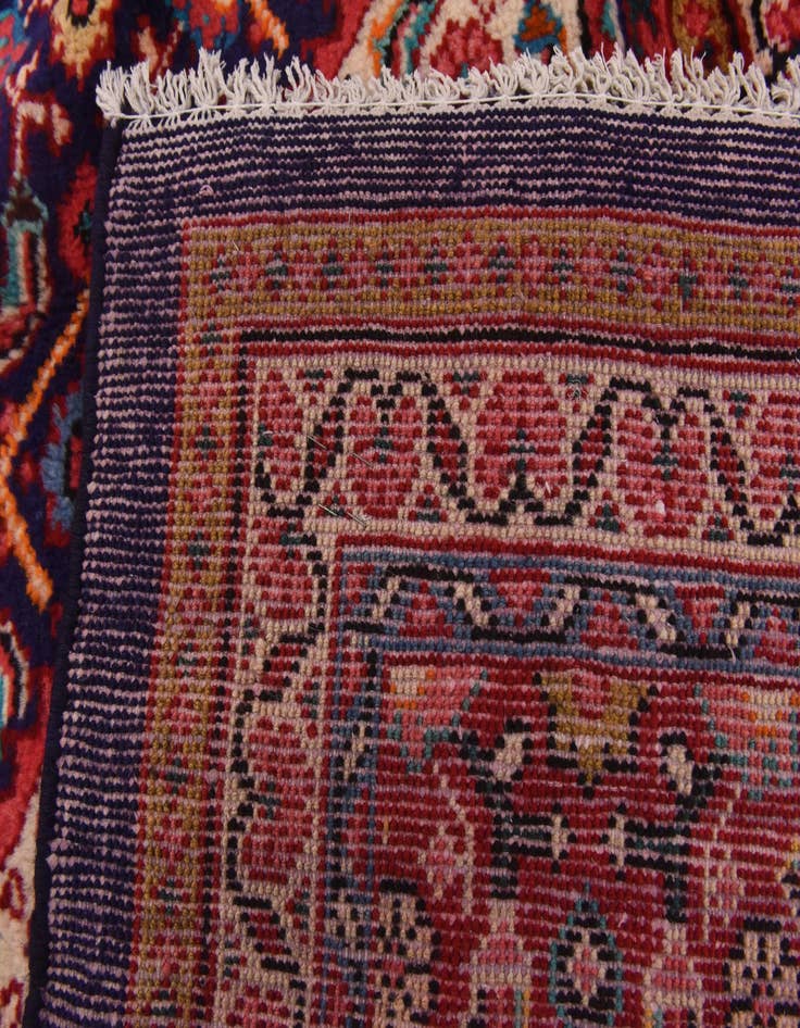 Detail image of  9' 7 x 13'  Hand Knotted Mahal Persian Wool Rug