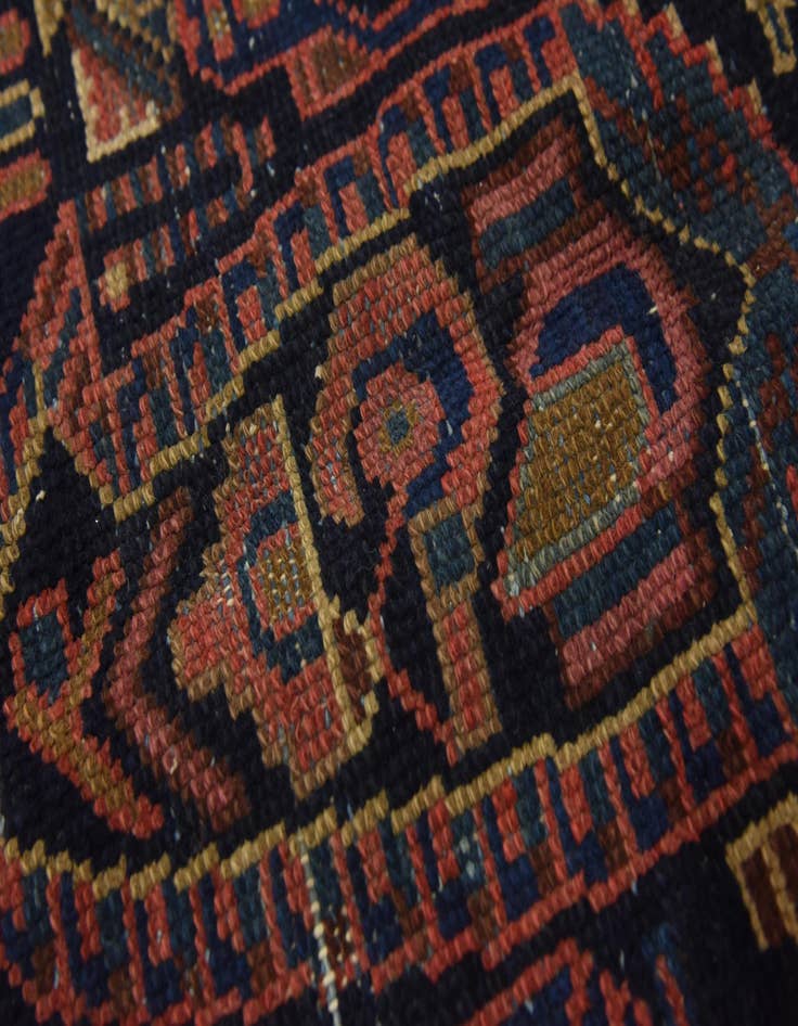 Detail image of  4' 4 x 6' 4  Hand Knotted Malayer Persian Wool Rug