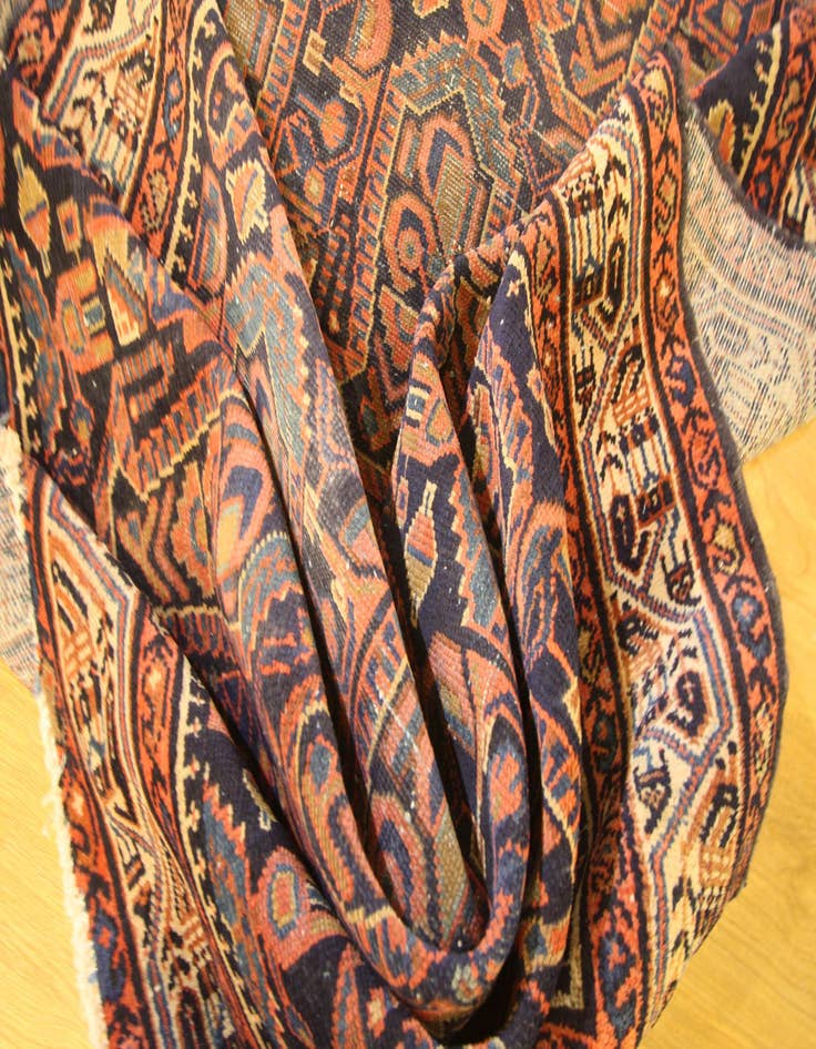 Detail image of  4' 4 x 6' 4  Hand Knotted Malayer Persian Wool Rug