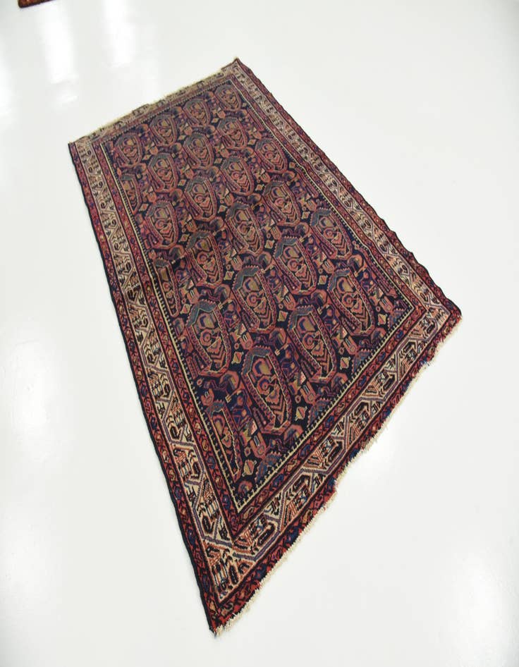 Detail image of  4' 4 x 6' 4  Hand Knotted Malayer Persian Wool Rug