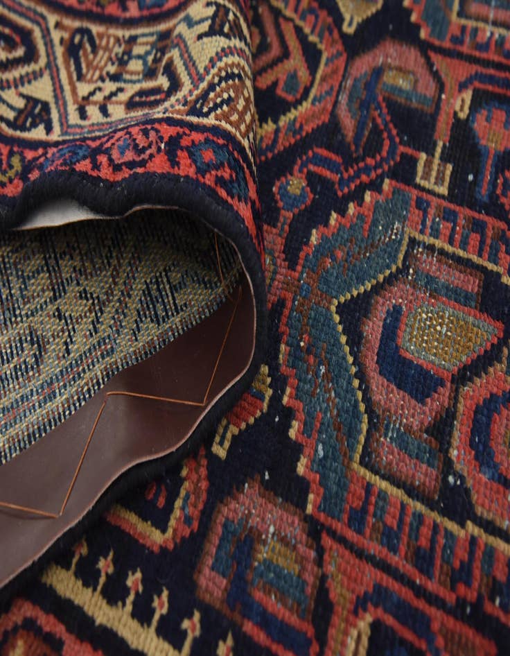 Detail image of  4' 4 x 6' 4  Hand Knotted Malayer Persian Wool Rug