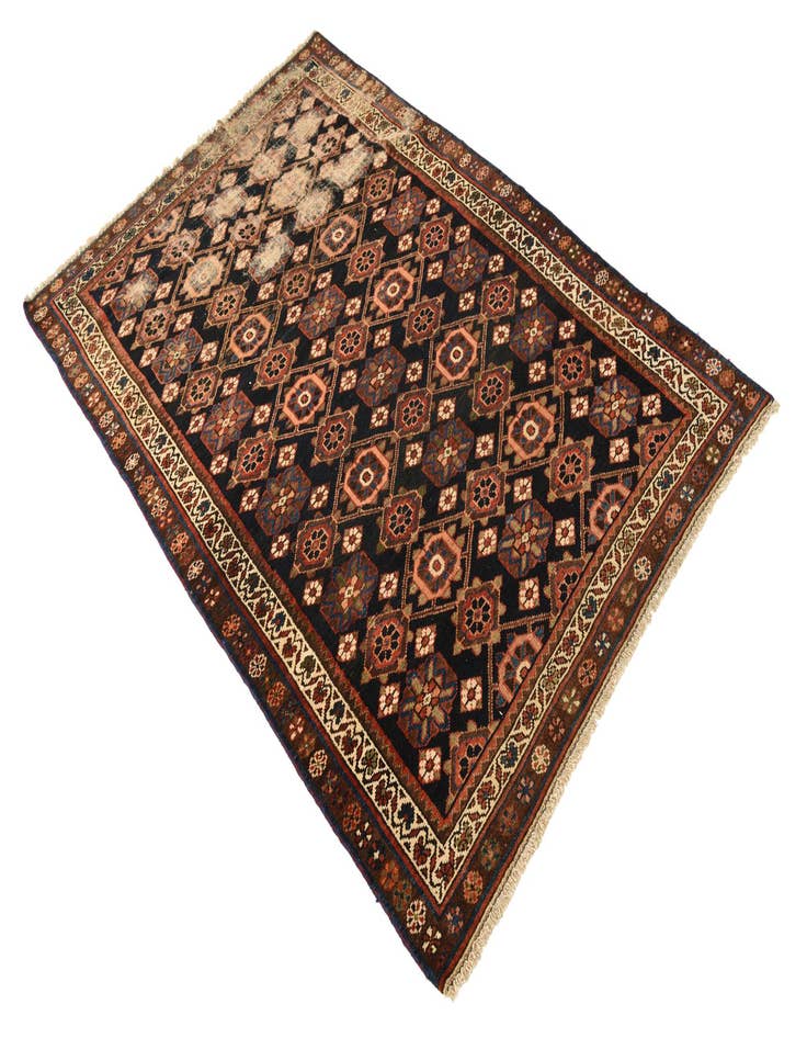 Detail image of  4' x 6'  Hand Knotted Malayer Persian Wool Rug