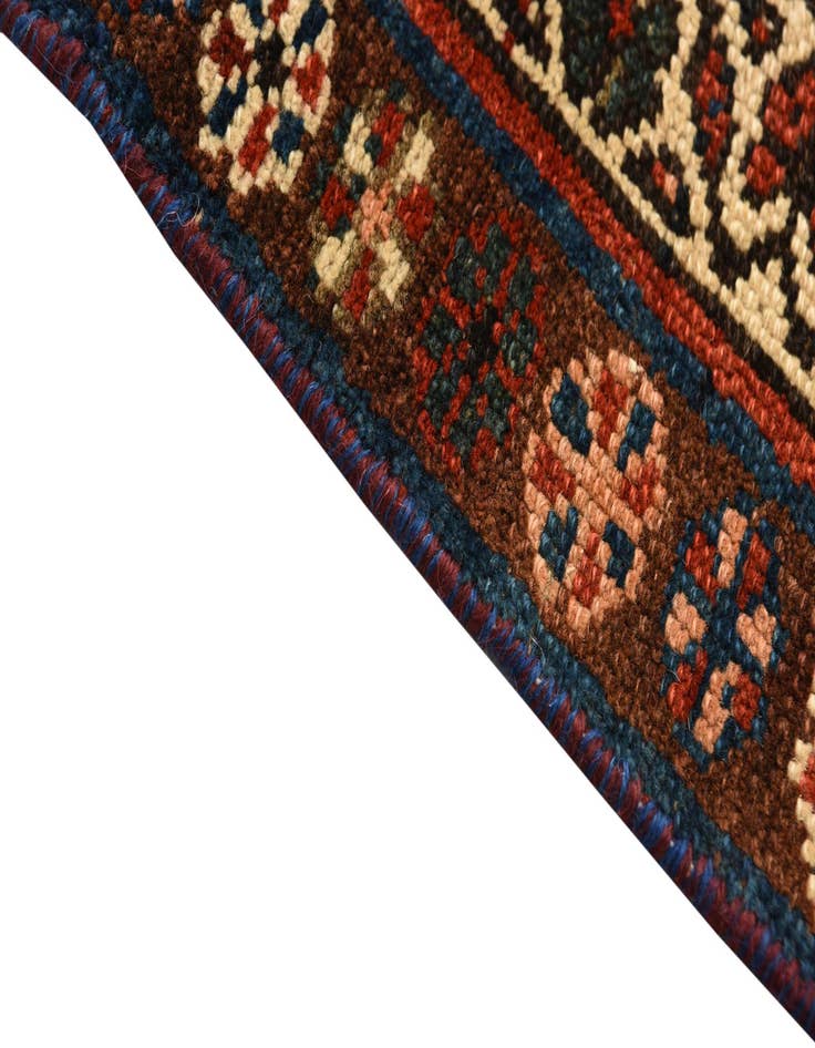 Detail image of  4' x 6'  Hand Knotted Malayer Persian Wool Rug