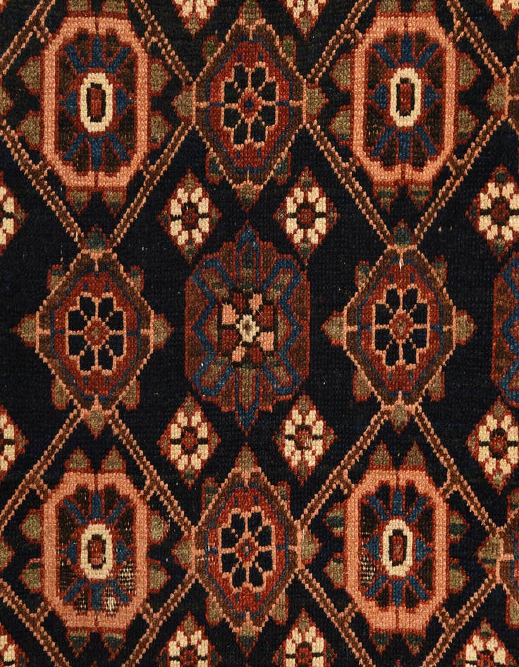 Detail image of  4' x 6'  Hand Knotted Malayer Persian Wool Rug