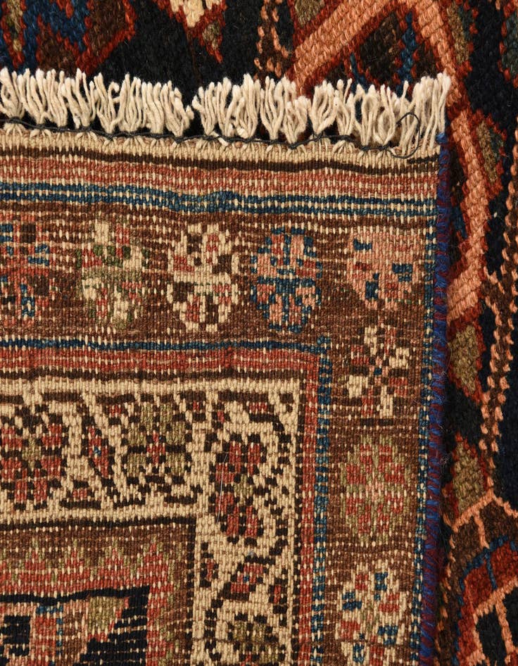 Detail image of  4' x 6'  Hand Knotted Malayer Persian Wool Rug