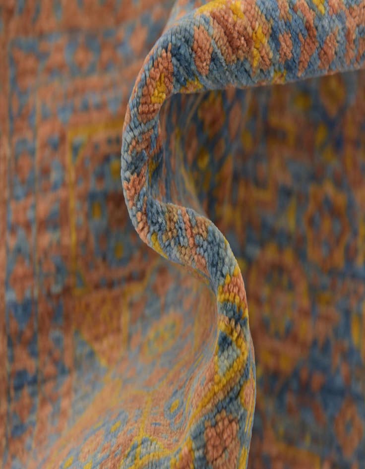 Detail image of  5' 7 x 7' 9  Hand Knotted Mamluk Ziegler Oriental Rug