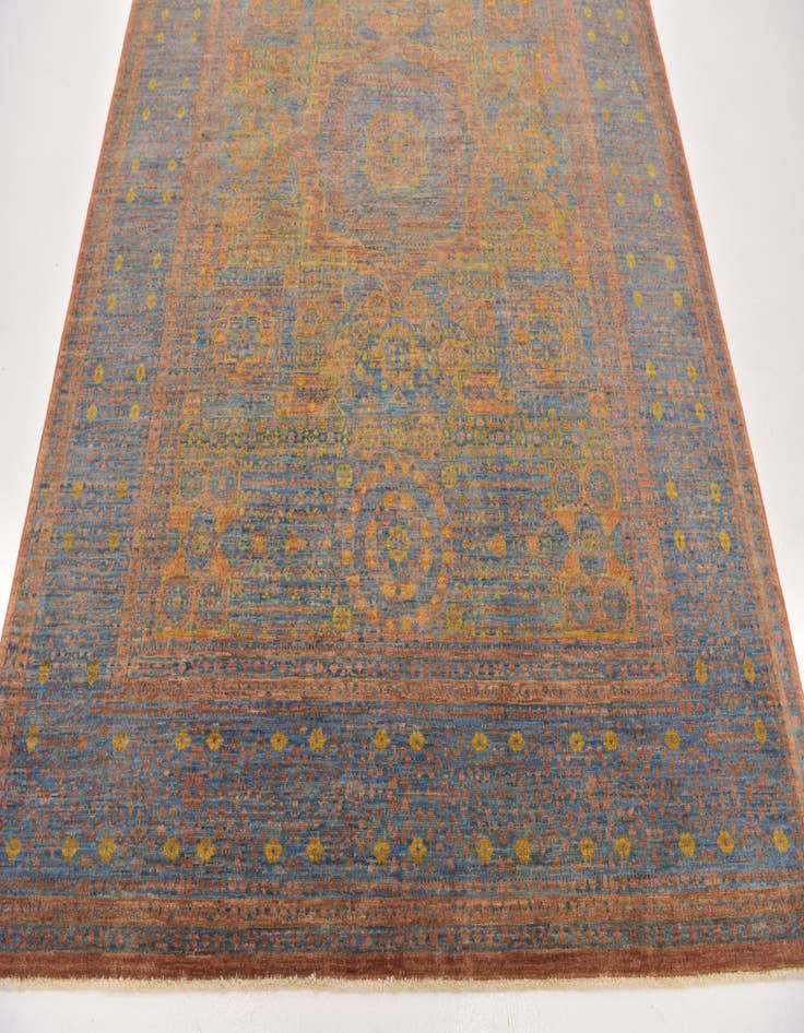 Detail image of  5' 7 x 7' 9  Hand Knotted Mamluk Ziegler Oriental Rug