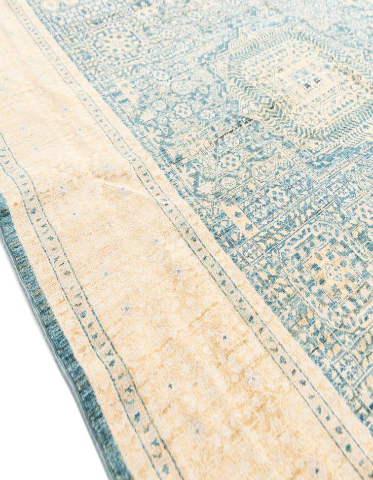 Detail image of  5' 10 x 8' 7  Hand Knotted Mamluk Ziegler Oriental Rug