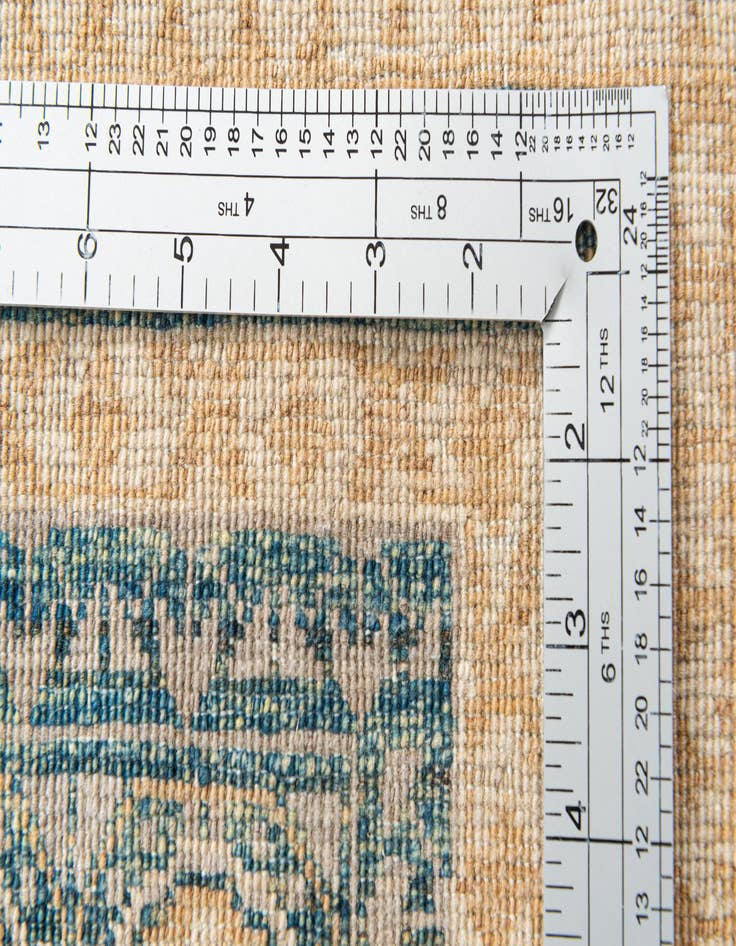 Detail image of  5' 10 x 8' 7  Hand Knotted Mamluk Ziegler Oriental Rug