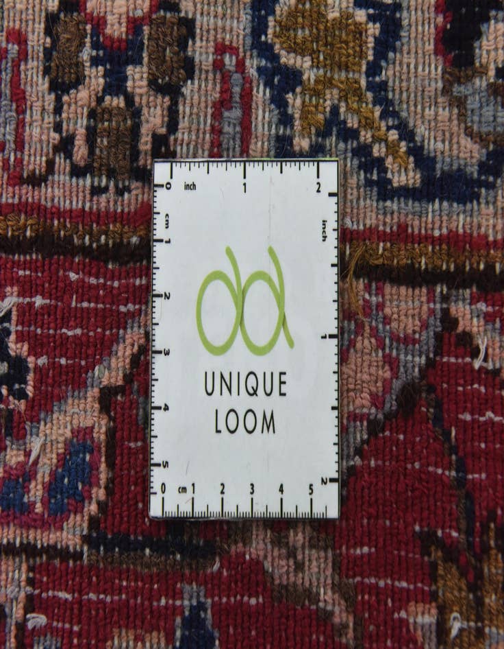 Detail image of  9' 10 x 12' 8  Hand Knotted Mashad Persian Wool Rug