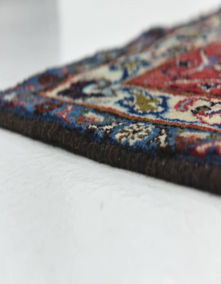 Detail image of  9' 10 x 12' 8  Hand Knotted Mashad Persian Wool Rug