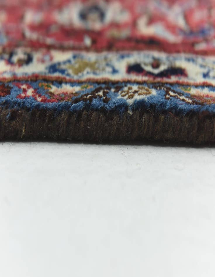 Detail image of  9' 10 x 12' 8  Hand Knotted Mashad Persian Wool Rug