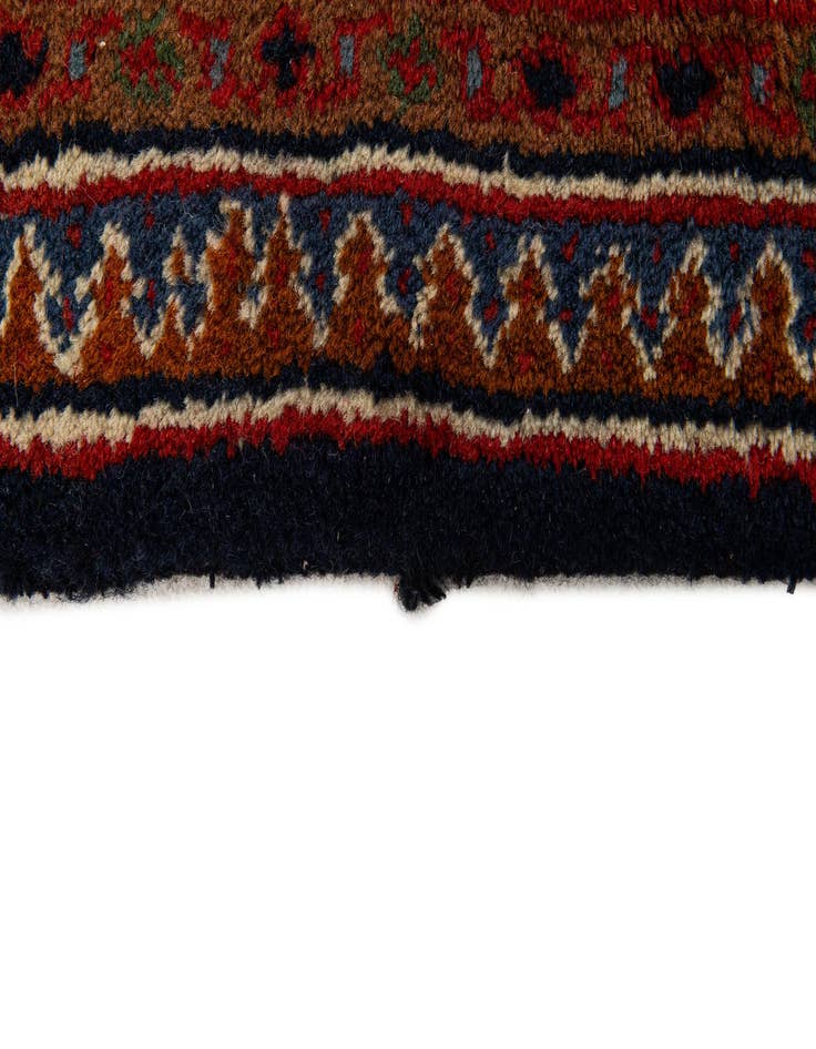 Detail image of  7' 6 x 10' 4  Hand Knotted Maymeh Wool Rug