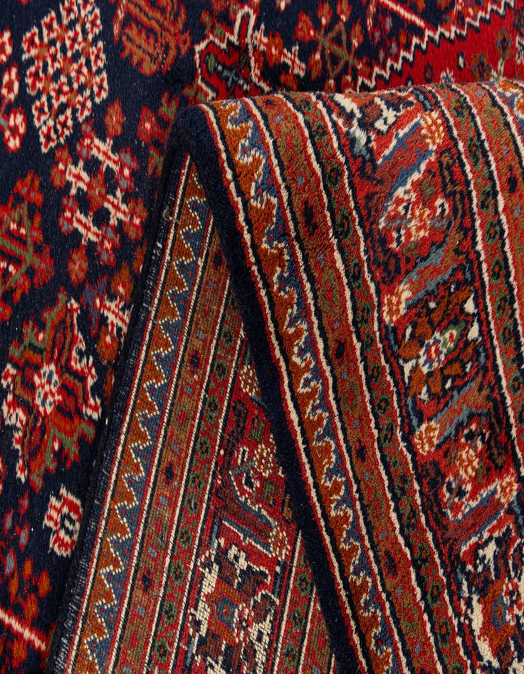 Detail image of  7' 6 x 10' 4  Hand Knotted Maymeh Wool Rug