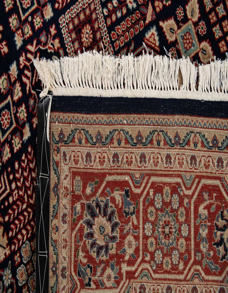 Detail image of  6' 7 x 9' 7  Hand Knotted Meimeh Oriental Wool Rug