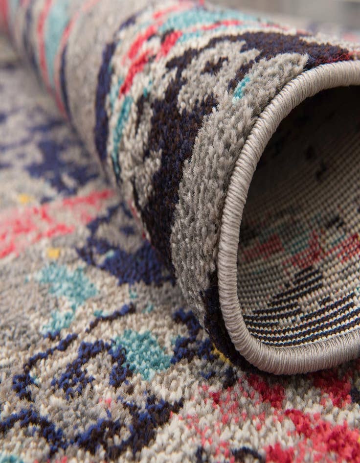 Detail image of  3' 3 x 5' 3  Washable Mesa Rug