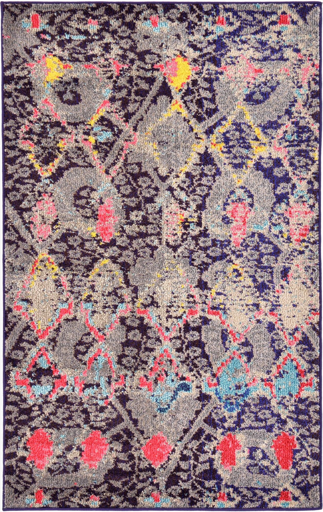  3' 3 x 5' 3  Washable Mesa Rug