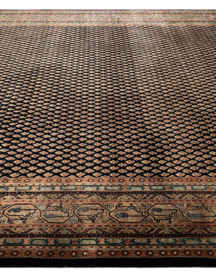 Detail image of  6' 3 x 9' 1  Hand Knotted Mir Oriental Wool Rug