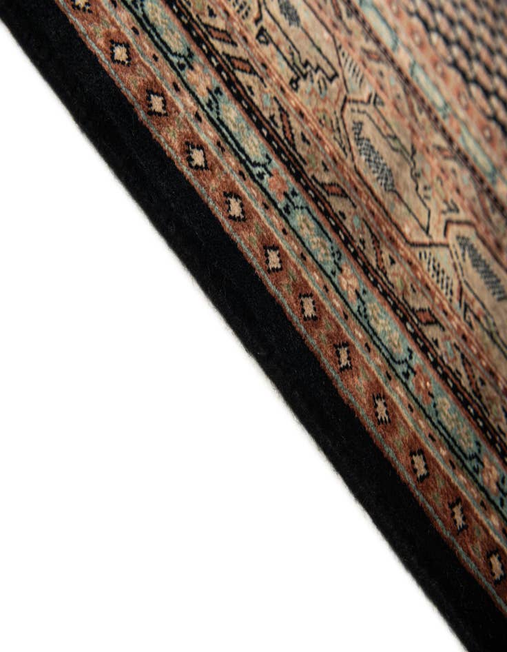 Detail image of  6' 3 x 9' 1  Hand Knotted Mir Oriental Wool Rug