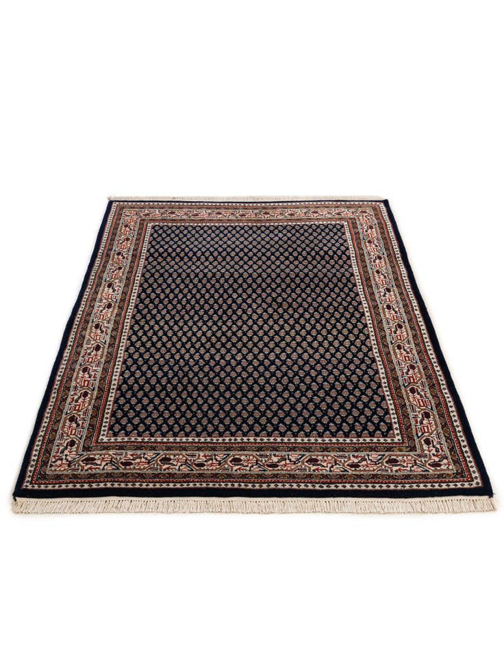 Detail image of  4' 2 x 6'  Hand Knotted Mir Wool Rug