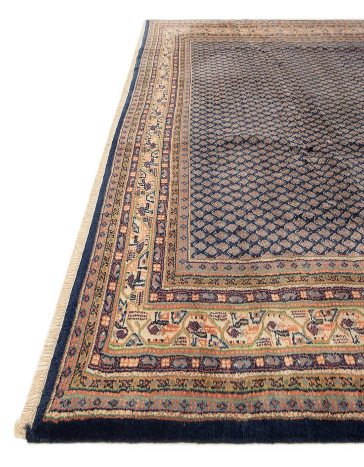 Detail image of  7' 4 x 10' 1  Hand Knotted Mir Wool Rug