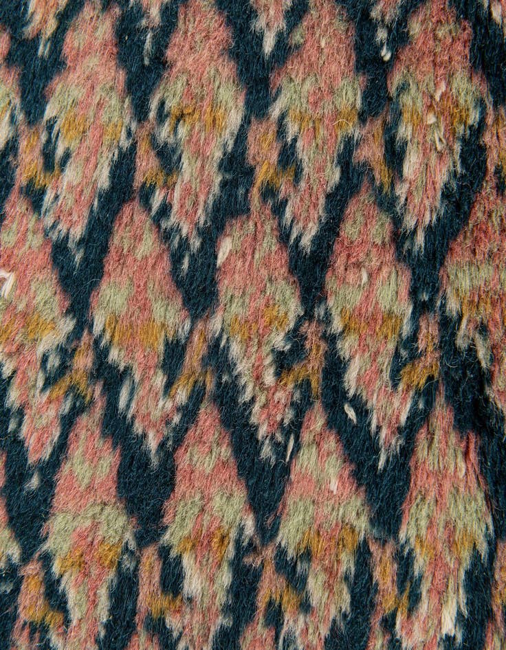 Detail image of  8' 8 x 12'  Hand Knotted Mir Wool Rug