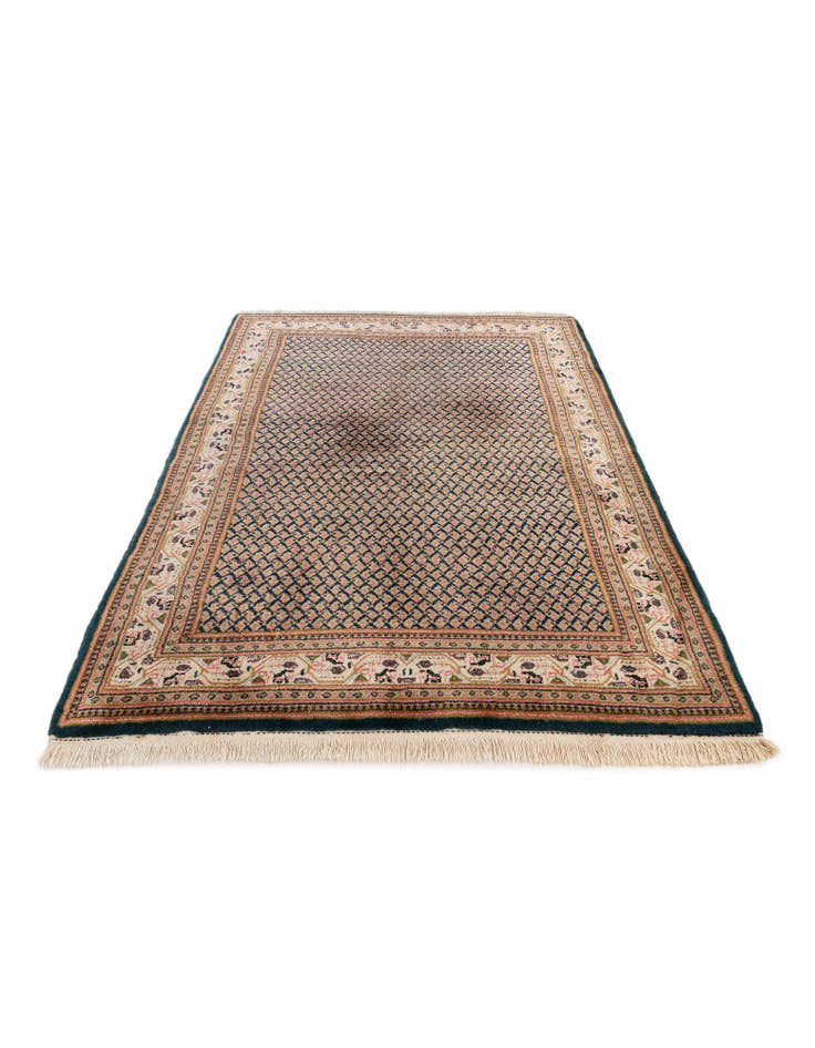 Detail image of  5' 8 x 7' 11  Hand Knotted Mir Wool Rug