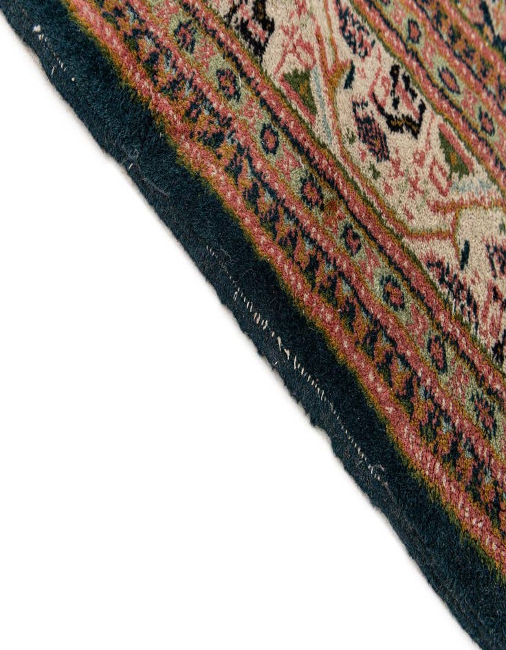 Detail image of  5' 8 x 7' 11  Hand Knotted Mir Wool Rug