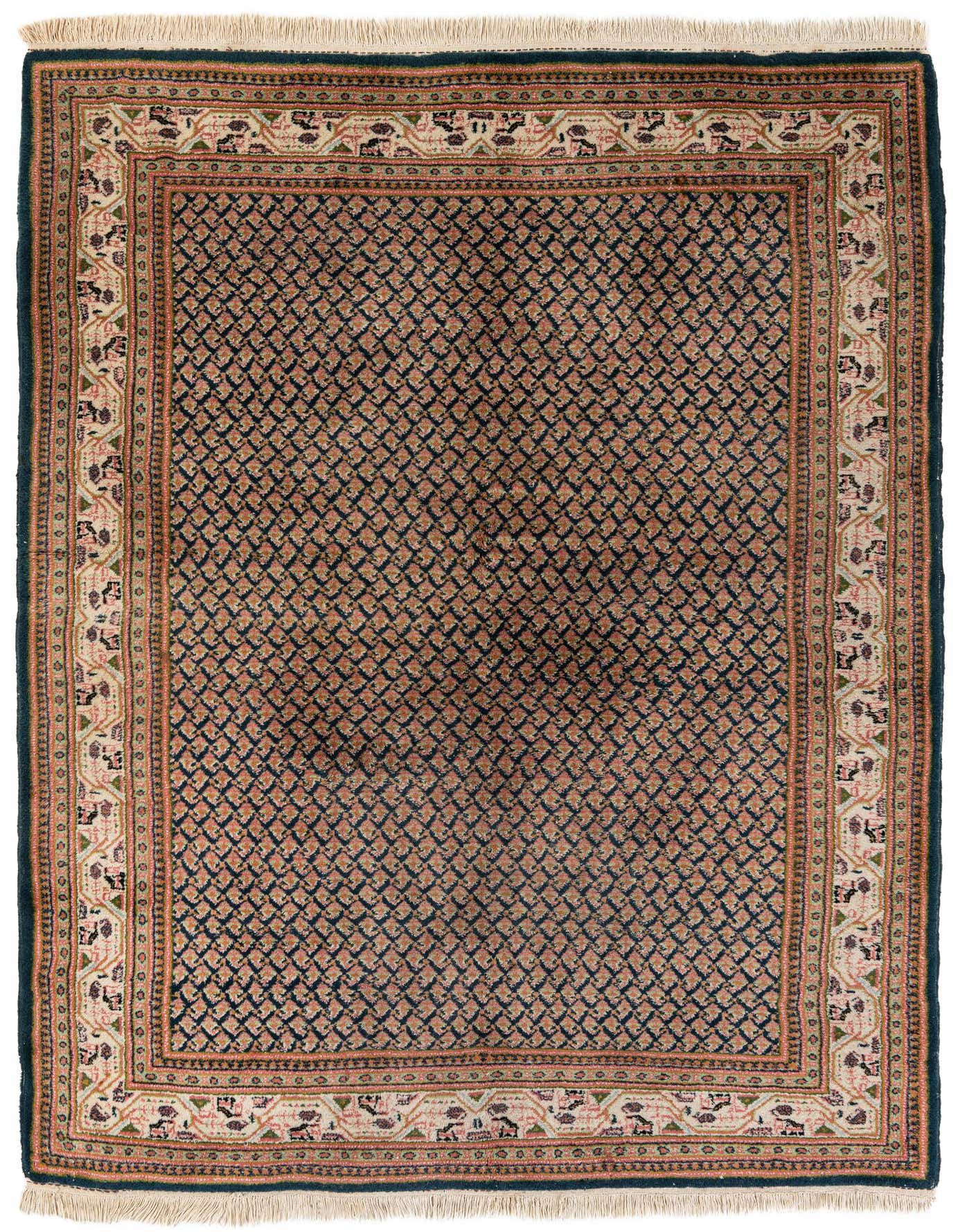 Primary image  5' 8 x 7' 11  Hand Knotted Mir Wool Rug