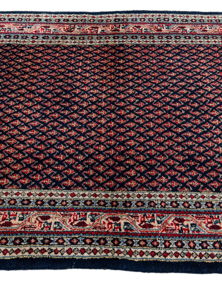 Detail image of  3' 9 x 5' 5  Hand Knotted Mir Wool Rug