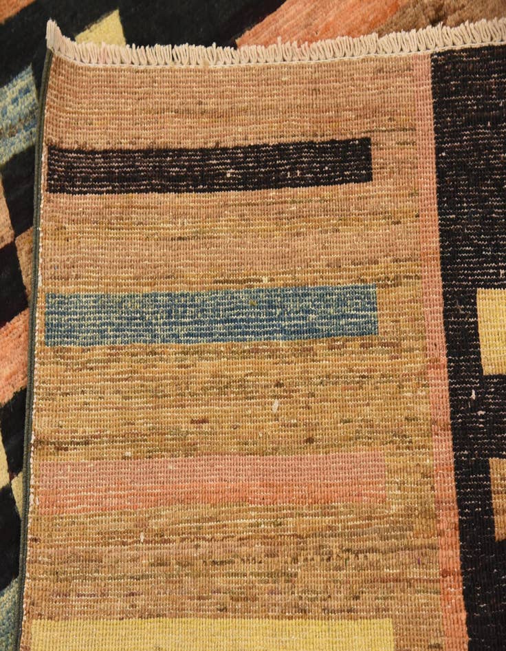 Detail image of  4' 10 x 6' 10  Hand Knotted Modern Ziegler Rug