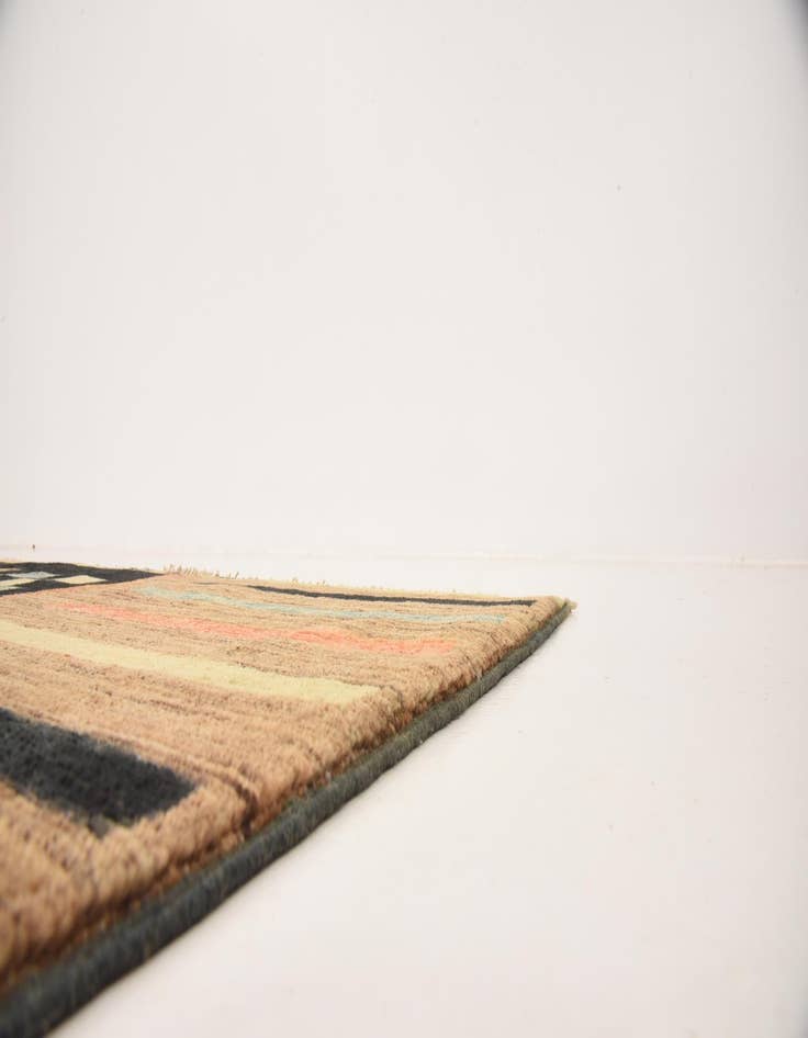 Detail image of  4' 10 x 6' 10  Hand Knotted Modern Ziegler Rug