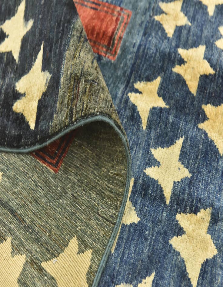 Detail image of  8' 3 x 11' 5  Hand Knotted Modern Ziegler Rug