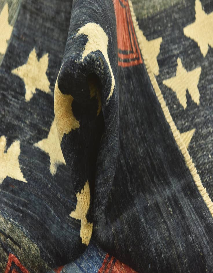 Detail image of  8' 3 x 11' 5  Hand Knotted Modern Ziegler Rug