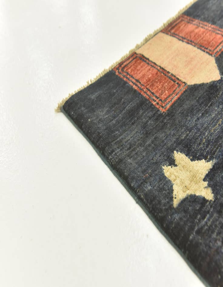 Detail image of  8' 3 x 11' 5  Hand Knotted Modern Ziegler Rug