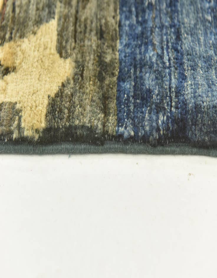 Detail image of  8' 3 x 11' 5  Hand Knotted Modern Ziegler Rug