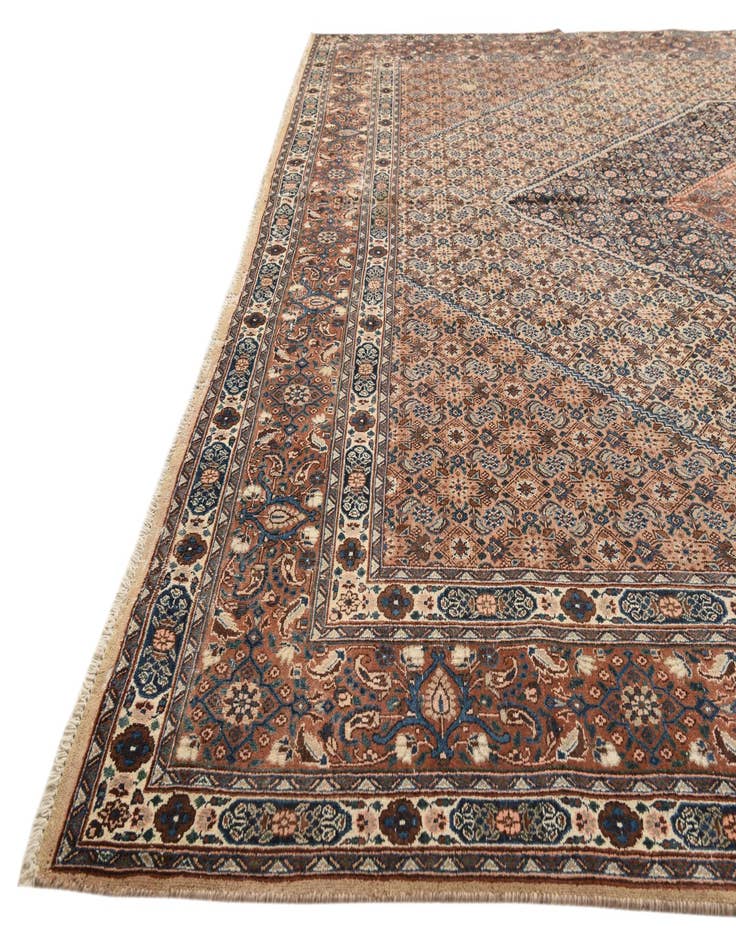 Detail image of  8' 8 x 12' 3  Hand Knotted Mood Persian Wool Rug