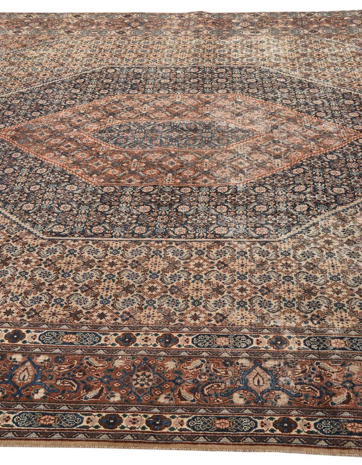Detail image of  8' 8 x 12' 3  Hand Knotted Mood Persian Wool Rug