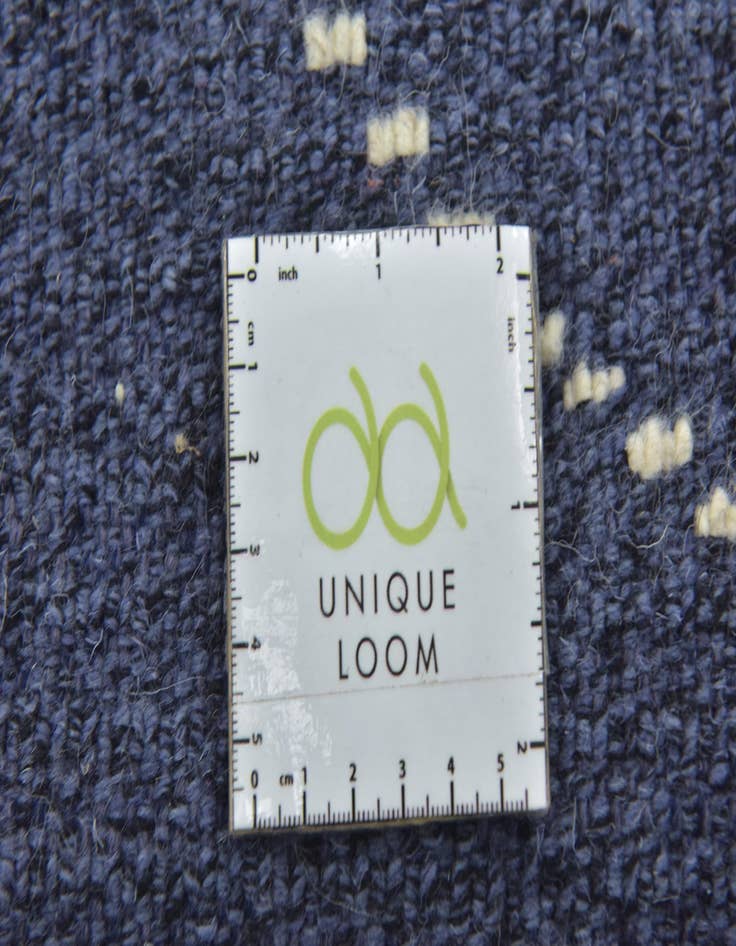 Detail image of  4' 8 x 8' 6  Hand Knotted Moroccan Wool Rug