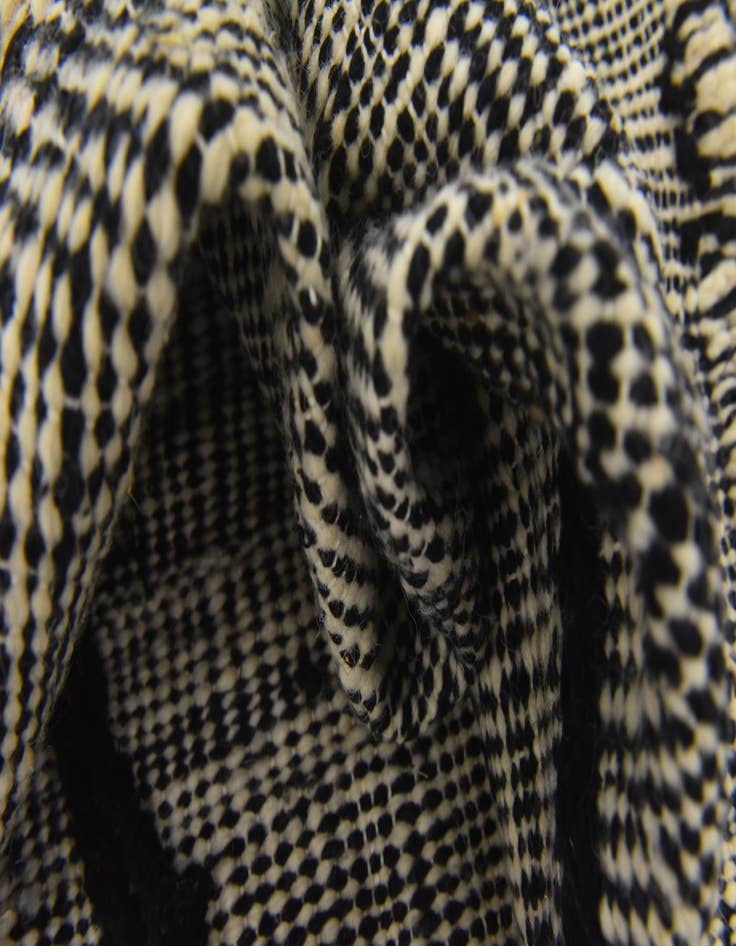 Detail image of  6' 3 x 10' 4  Hand Knotted Moroccan Wool Rug