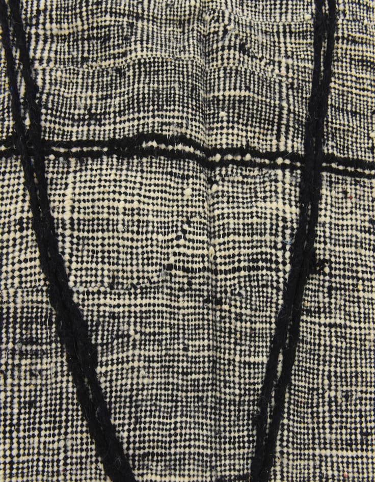 Detail image of  6' 3 x 10' 4  Hand Knotted Moroccan Wool Rug